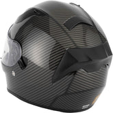 Vcan H128 Full Face Motorcycle Helmet - Venom Carbon